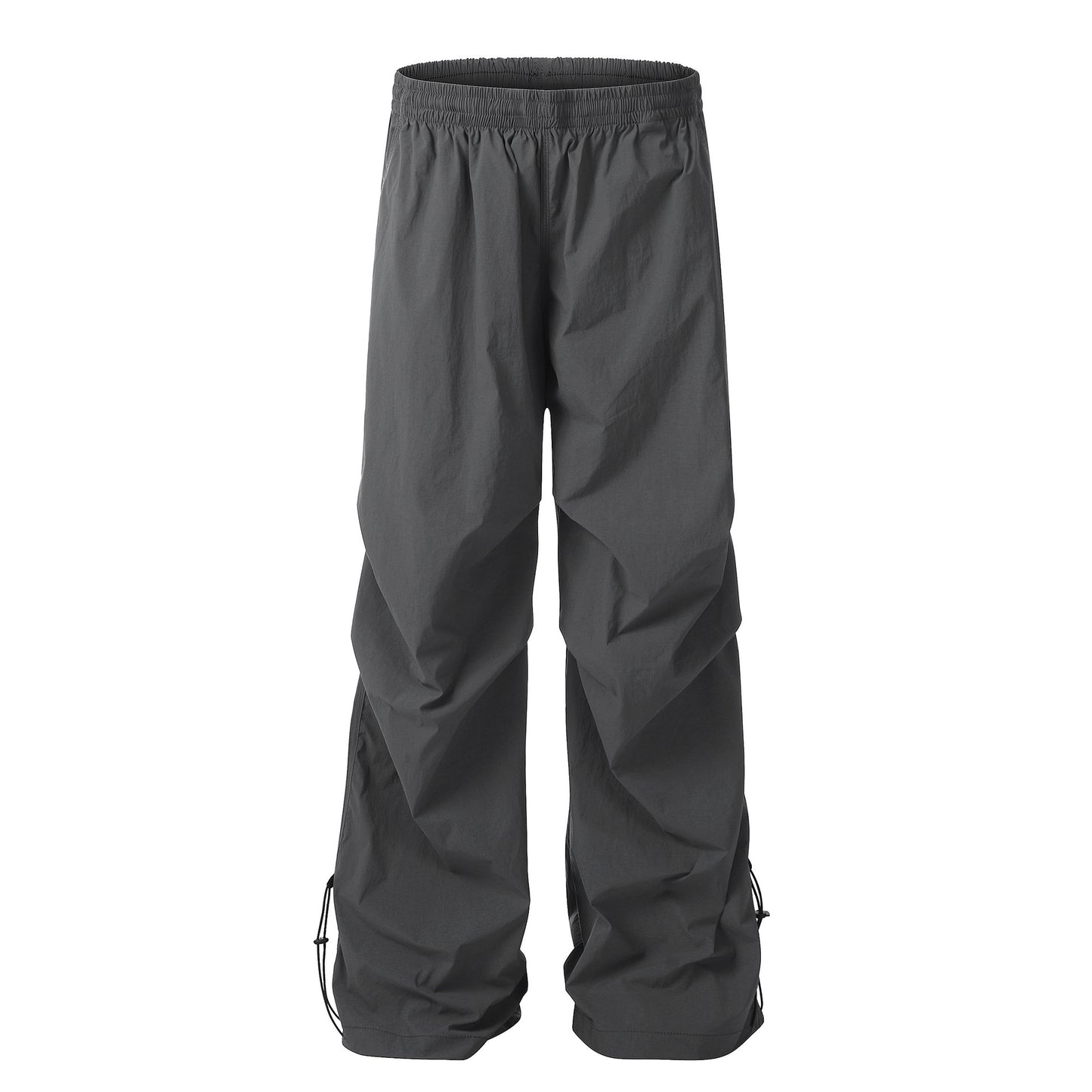Workwear Paratrooper Straight Ankle Tied Casual Pants