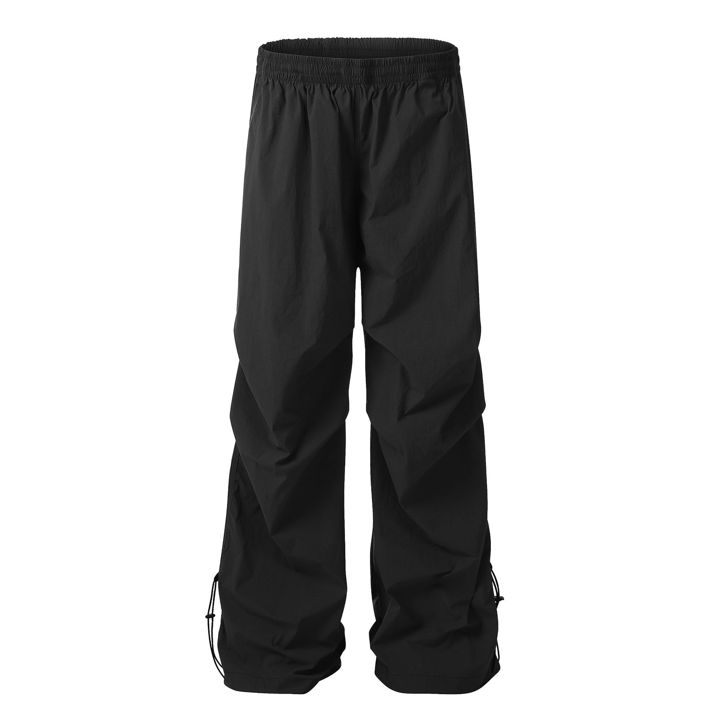 Workwear Paratrooper Straight Ankle Tied Casual Pants