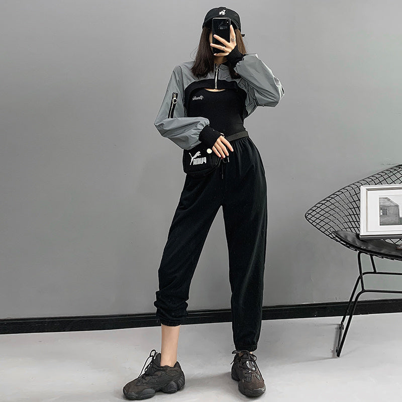 Women's loose high waist casual pants