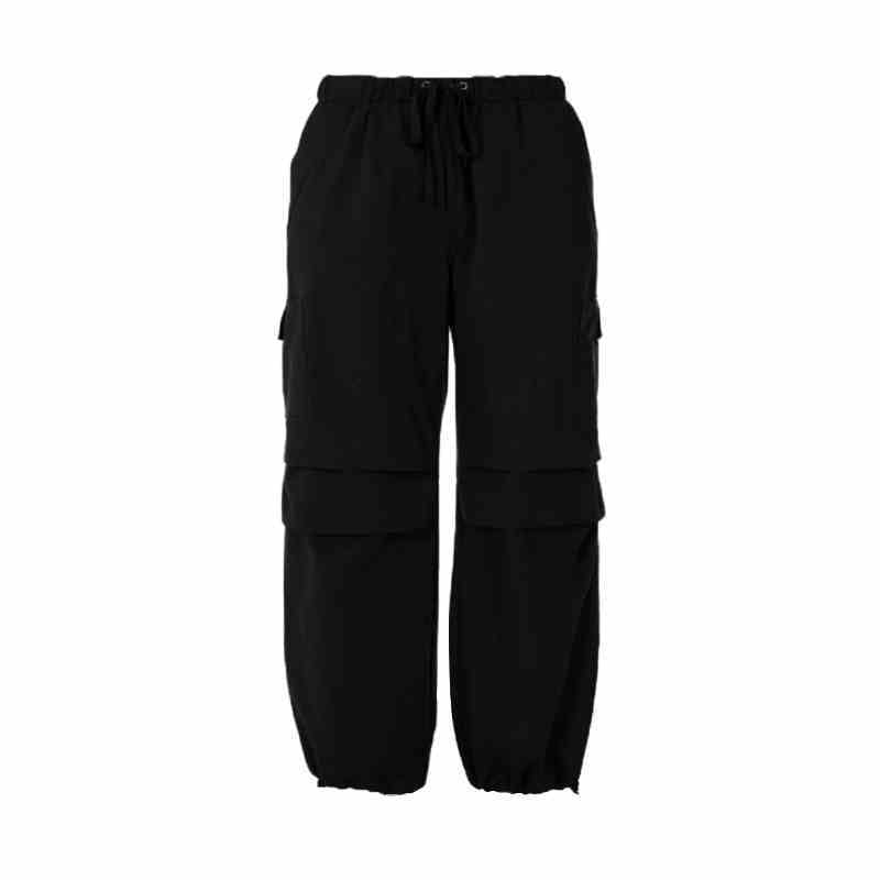 Overalls Retro Ankle-tied Casual Wide-leg Trousers
