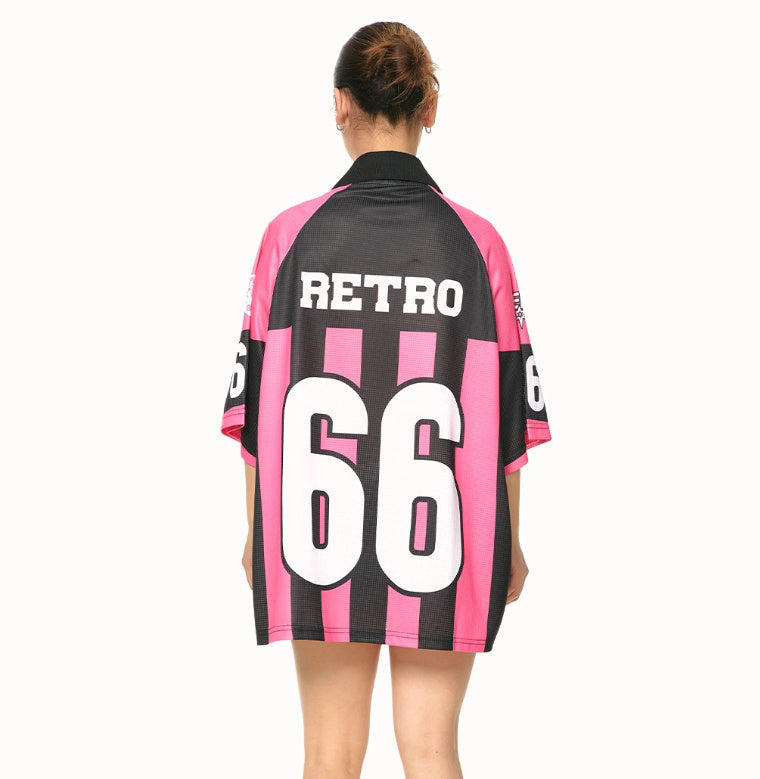 American Retro Cartoon Contrast Color Rabbit T-shirt