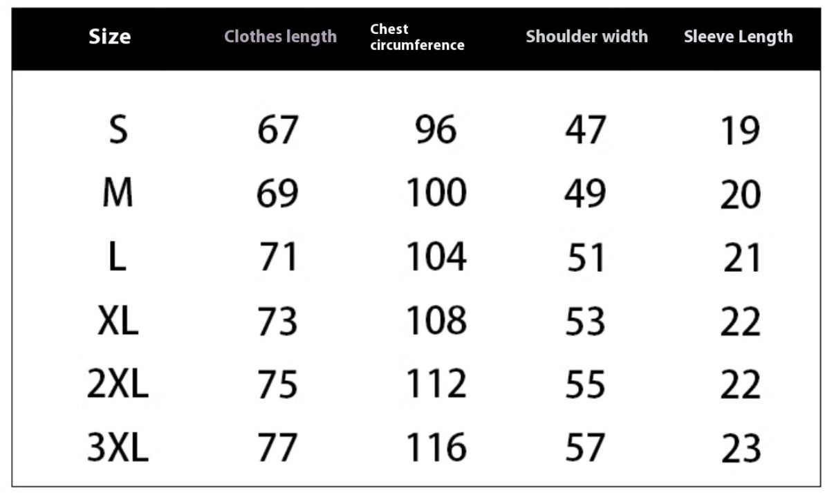 Cotton Couple's Loose Short-sleeved T-shirt