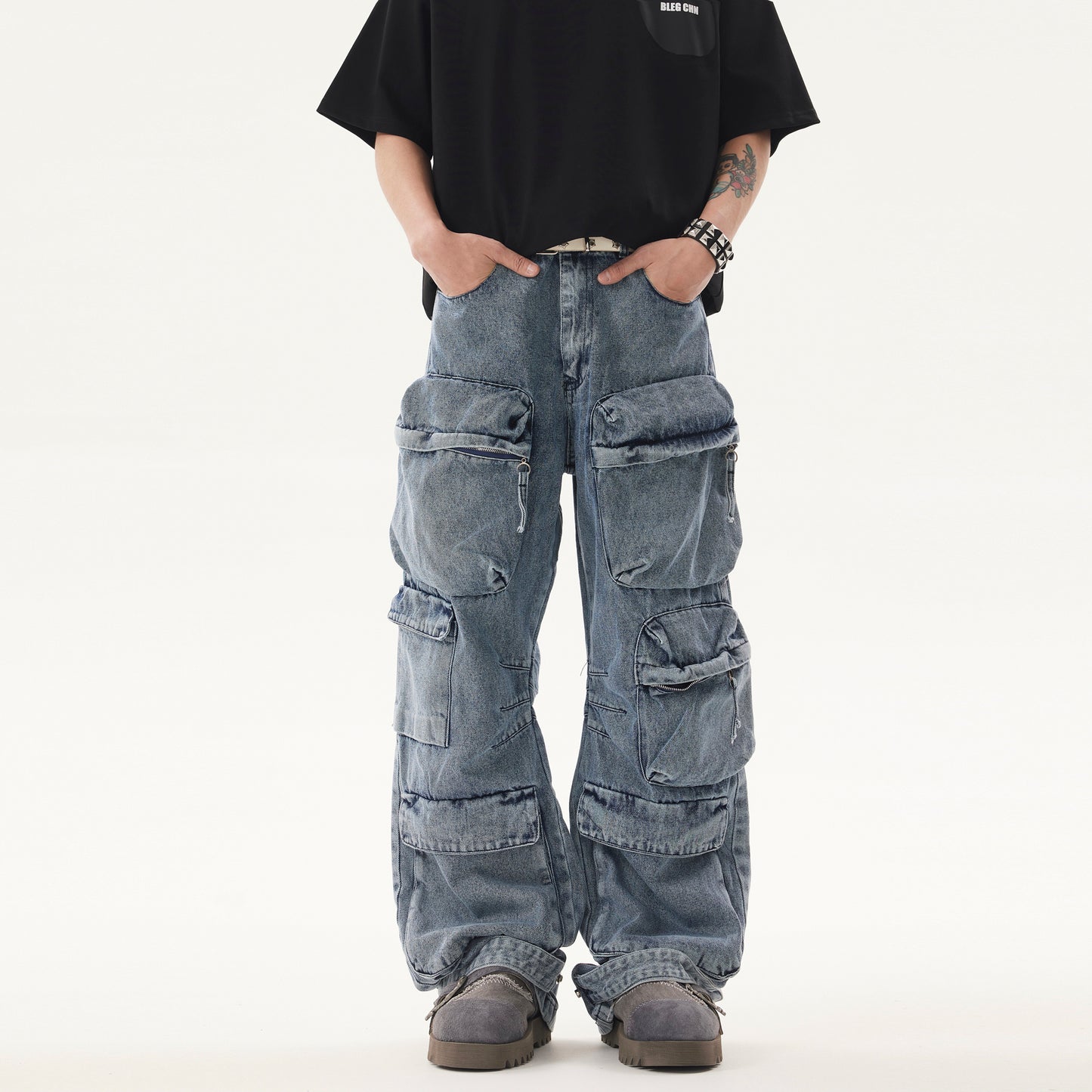Washed With More Than Worn Jeans Pockets