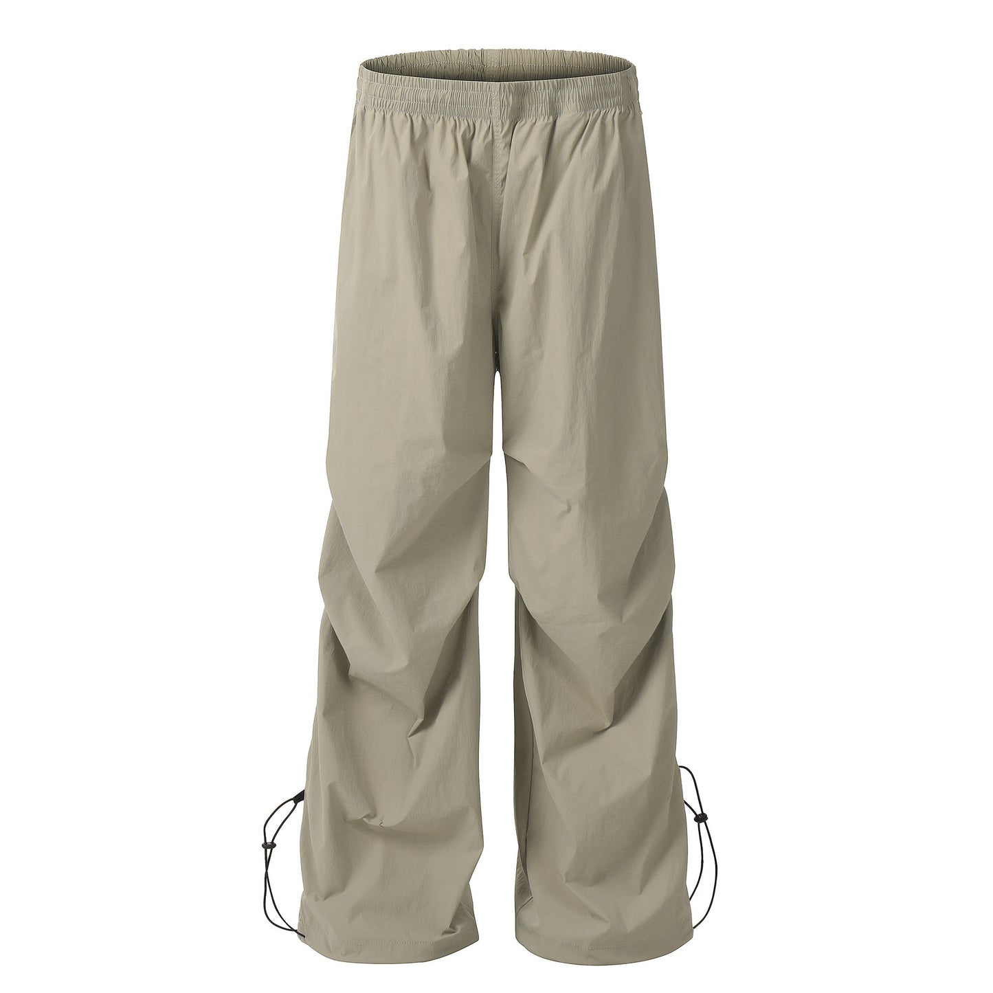 Workwear Paratrooper Straight Ankle Tied Casual Pants