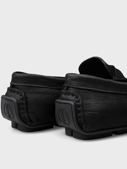 Genuine Leather Slip-on Lofter Peas Casual Shoes Men