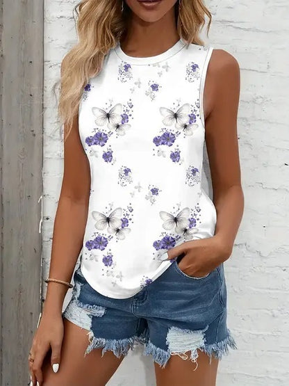 New Casual Stylish And Lightweight Lightweight Round Neck Sleeveless Vest