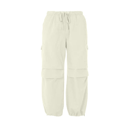 Overalls Retro Ankle-tied Casual Wide-leg Trousers