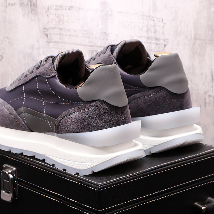 Men's Breathable Mesh Shoes Fashion Low Top Sports