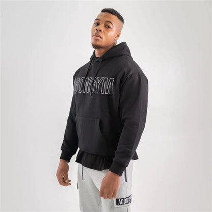 Cotton Spring Autumn Running Men's Sweatshirt