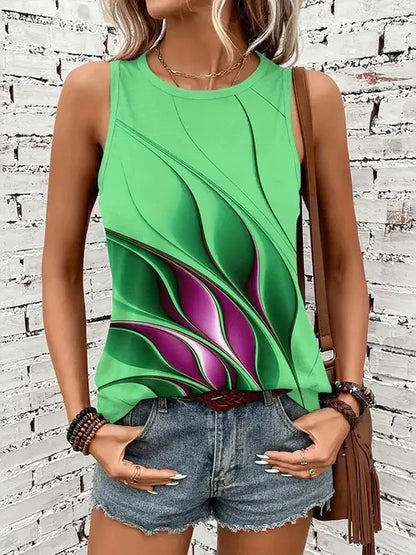 New Casual Stylish And Lightweight Lightweight Round Neck Sleeveless Vest