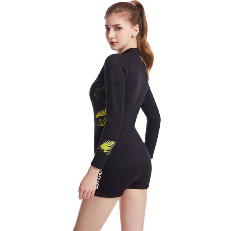 Wetsuit Women's Warmth And Cold Protection 2.5MM Conjoined Water Wet Type