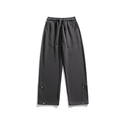 Casual Straight-leg Functional Trousers For Men