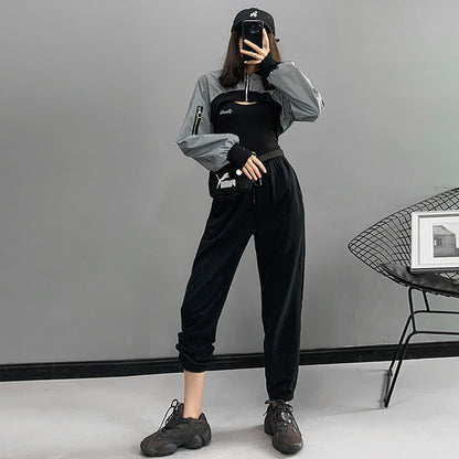 Women's loose high waist casual pants
