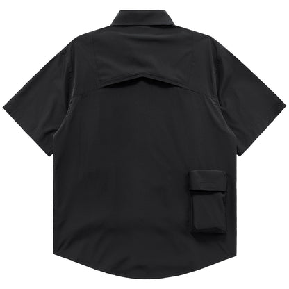 Men's Fashion Casual Function Multi-pocket Shirt Top