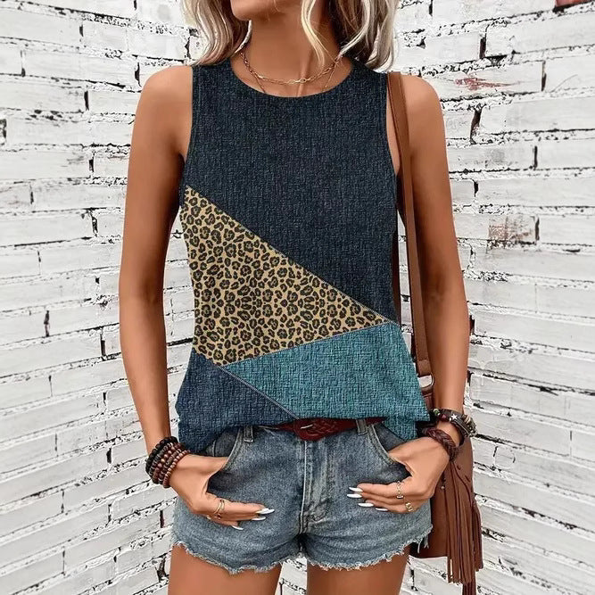 New Casual Stylish And Lightweight Lightweight Round Neck Sleeveless Vest
