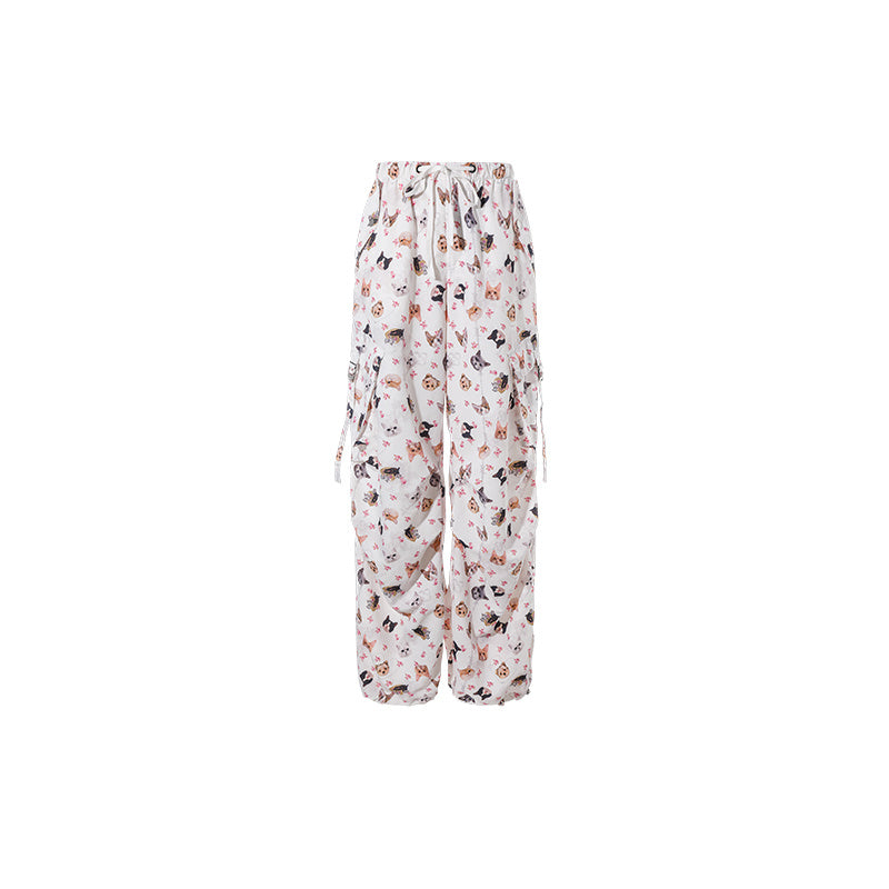 Straight Leg Wide Leg Slim Mid Waist Pleats