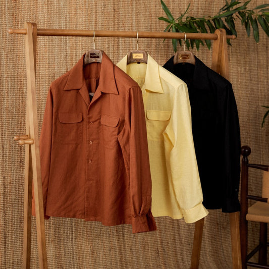 Versatile Casual Cuban Collar Shirt For Men