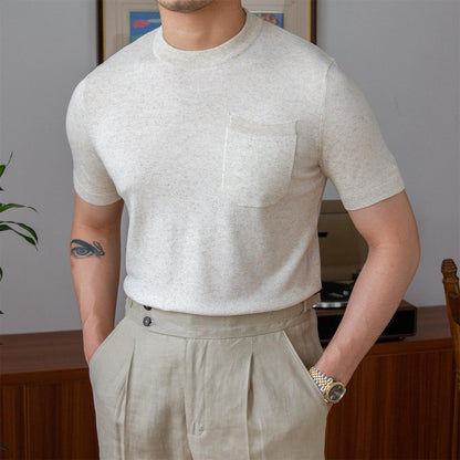 Round Neck Short Sleeve You That T-Shirt Simple Retro