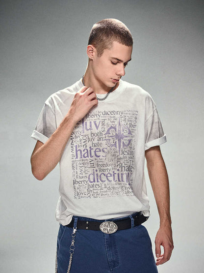 American High Street Couple's White Half Sleeve Top