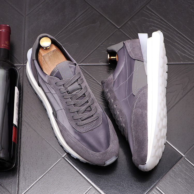 Men's Breathable Mesh Shoes Fashion Low Top Sports