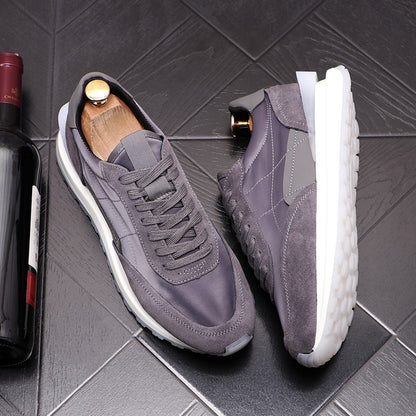 Men's Breathable Mesh Shoes Fashion Low Top Sports