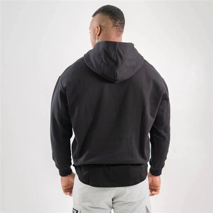 Cotton Spring Autumn Running Men's Sweatshirt