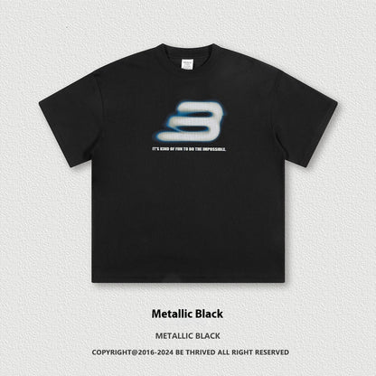 Men's High-grade Loose Short-sleeved T-shirt