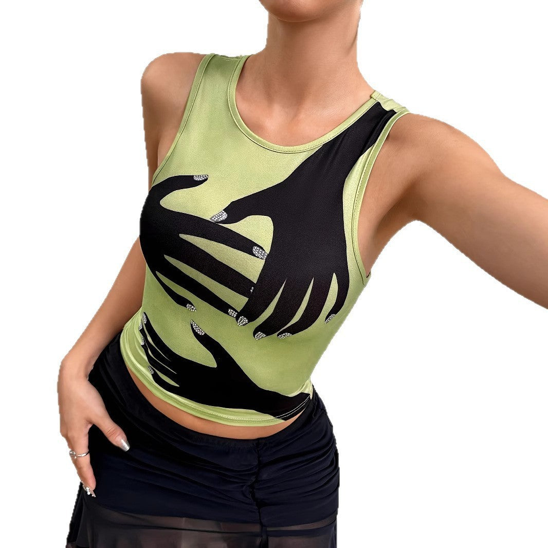 New Casual Stylish And Lightweight Lightweight Round Neck Sleeveless Vest