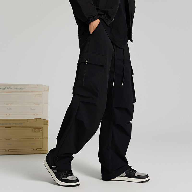 Niche Wide-leg Mountaineering Straight-leg Pants