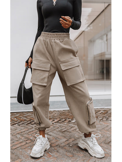 Thickened Women's Loose Workwear Sports Casual Pants