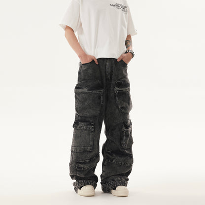 Washed With More Than Worn Jeans Pockets