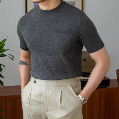 Round Neck Short Sleeve You That T-Shirt Simple Retro
