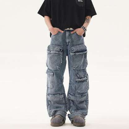 Washed With More Than Worn Jeans Pockets