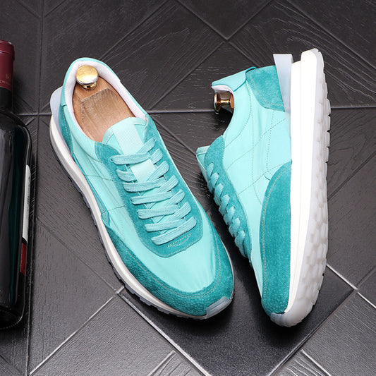 Men's Breathable Mesh Shoes Fashion Low Top Sports