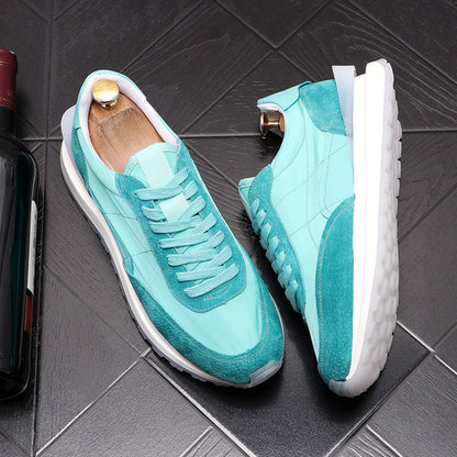 Men's Breathable Mesh Shoes Fashion Low Top Sports