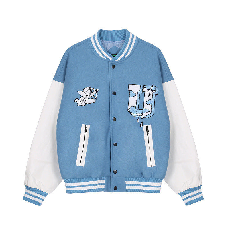 Coat Men And Women Trendy Brand Couple Wear High Street Loose