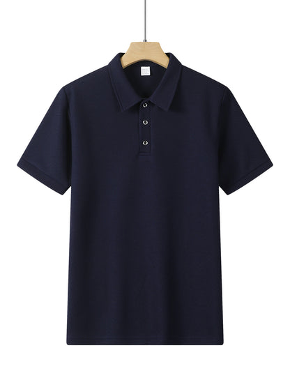 Men's Fashion Short-sleeved Shirt Business Lapel