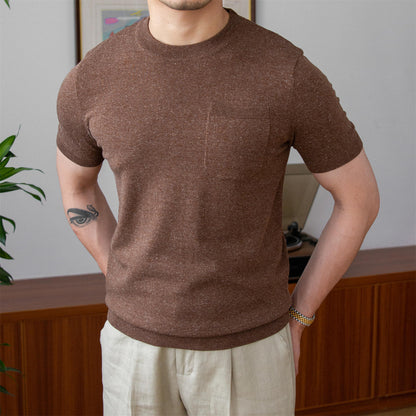 Round Neck Short Sleeve You That T-Shirt Simple Retro