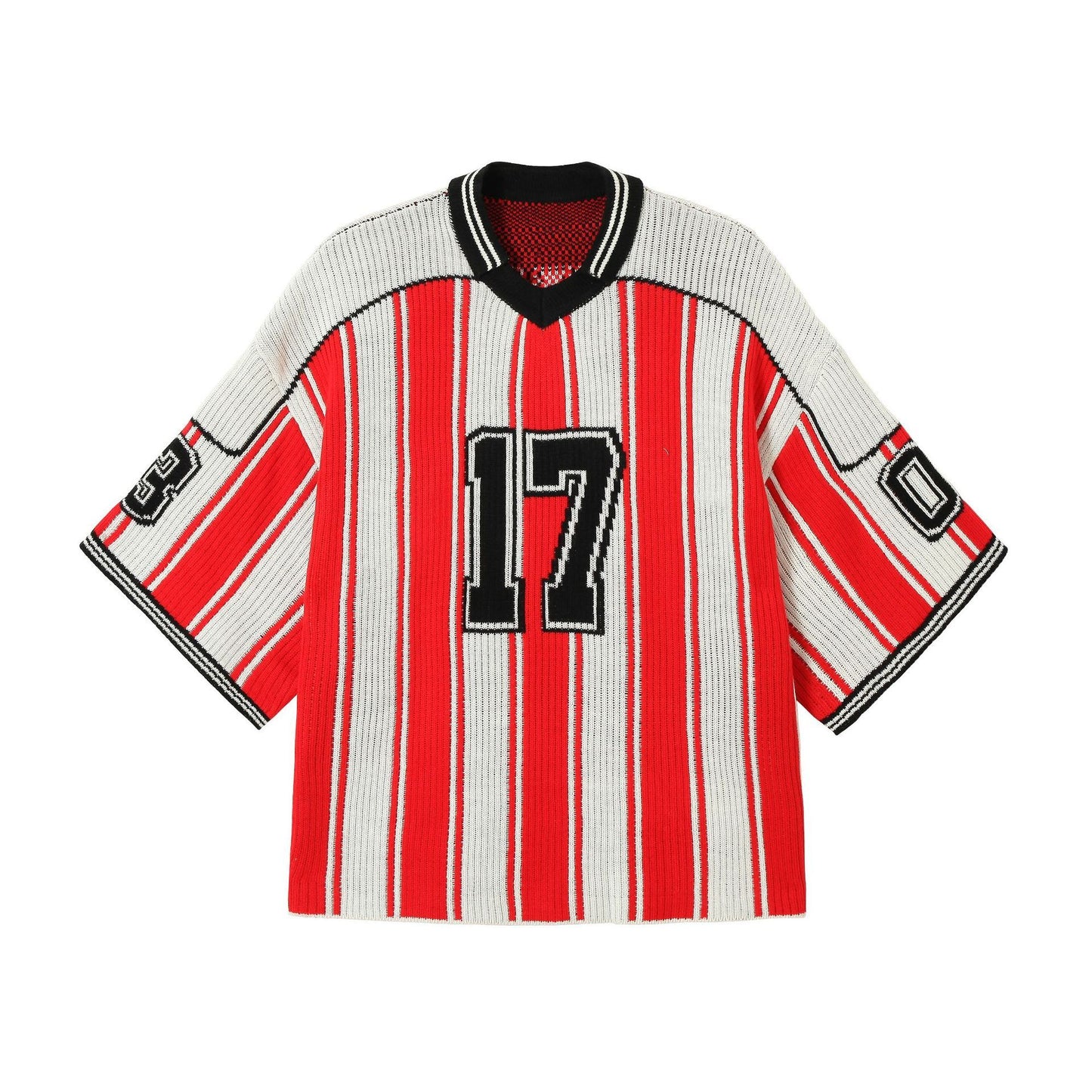 Fashion Men's Striped Color Matching Top