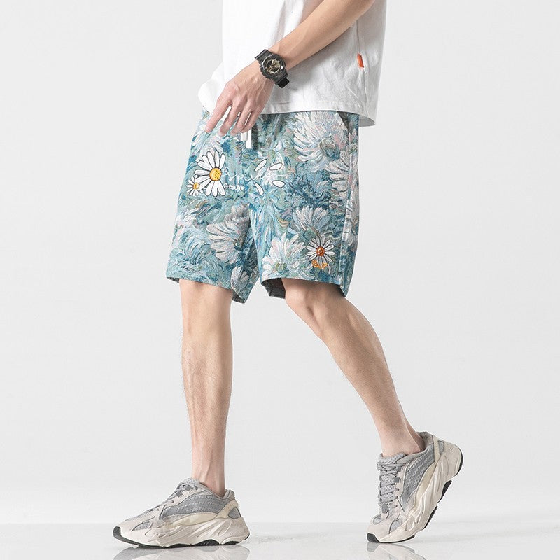American Shorts Men's Summer Fashion Brand