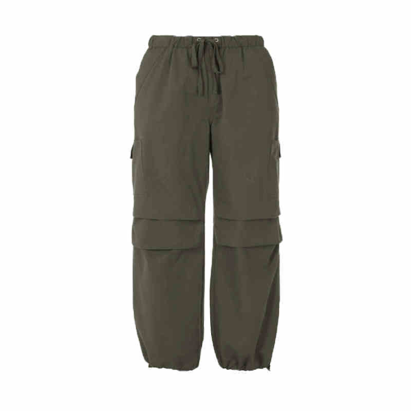 Overalls Retro Ankle-tied Casual Wide-leg Trousers