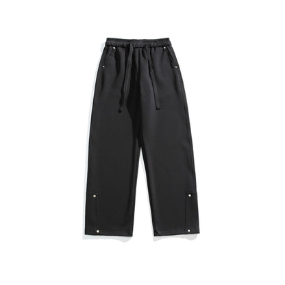 Casual Straight-leg Functional Trousers For Men