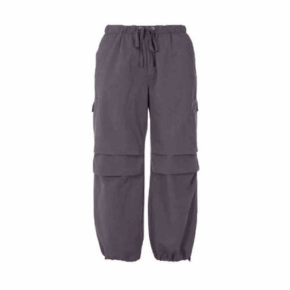 Overalls Retro Ankle-tied Casual Wide-leg Trousers