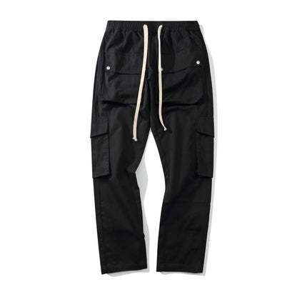 European And American Fashion Cool Male Drawstring Overalls